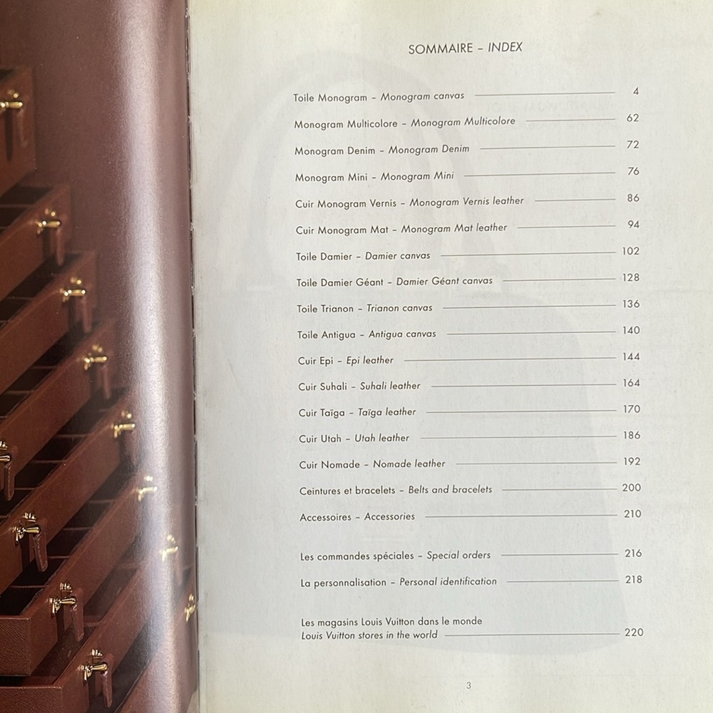 Louis Vuitton Blue Vintage Store Catalog - Picture 6 of 15